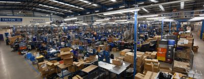 Efficient LED Lighting Upgrade at Triton Showers in Nuneaton, Warwickshire project photo