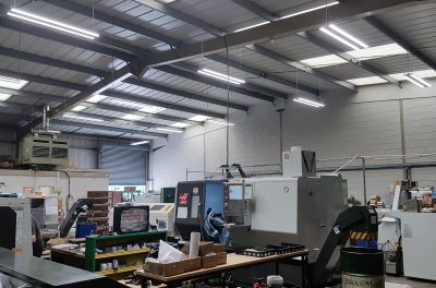 Efficient LED Lighting Upgrade at Milturn Precision Engineering in Hinckley, Leicestershire project photo