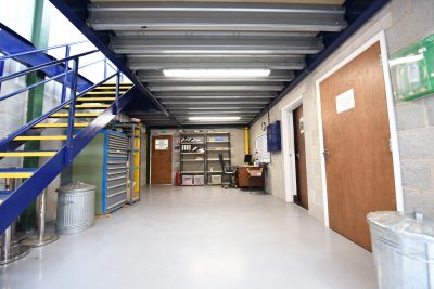 Grant Funded LED Lighting Installation for Brindley Lift Truck Services Ltd in Sharnford, Leicestershire project photo