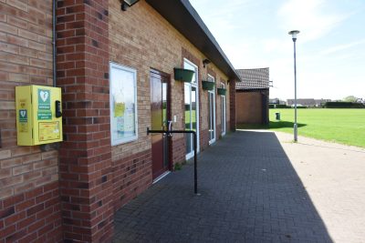 Defibrillator Installations for Sapcote Parish Council, Leicestershire project photo