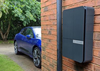 Domestic Electric Vehicle Charging Unit Installation, Warwickshire project photo
