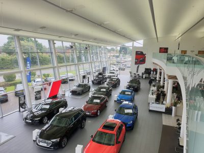 Efficient LED Lighting Upgrade for Audi Solihull project photo