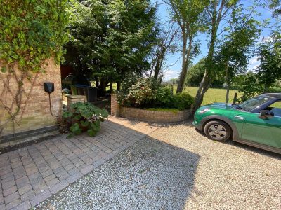 Domestic Electric Vehicle Charging Unit Installation, Gloucestershire project photo