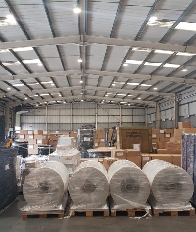 Efficient LED Lighting Upgrade at PSL Freight Ltd in Hinckley, Leicestershire project photo