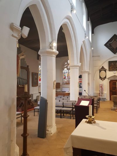Efficient LED Lighting Upgrade at All Saints Church, Scraptoft project photo