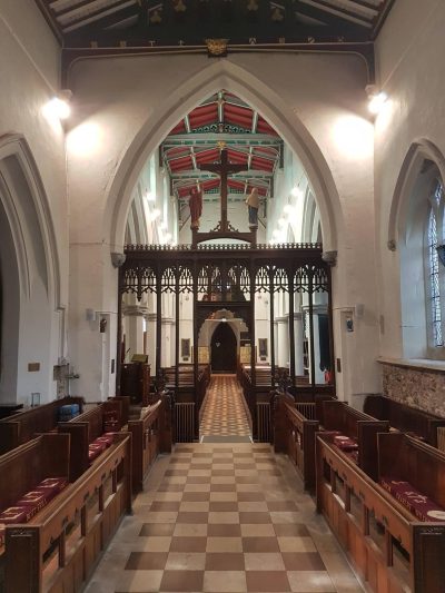 Efficient LED Lighting Upgrade at All Saints Church, Wigston Magna project photo