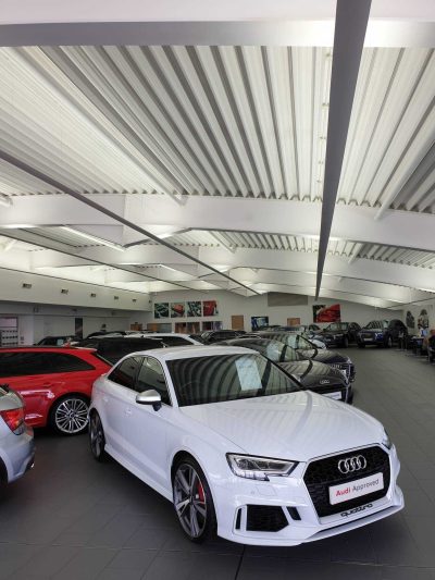 Efficient LED Lighting Upgrade for Audi Solihull project photo